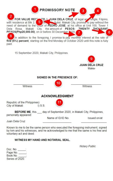 promissory note for hospital bill philippines|Promissory Note Sample Philippines (Free .